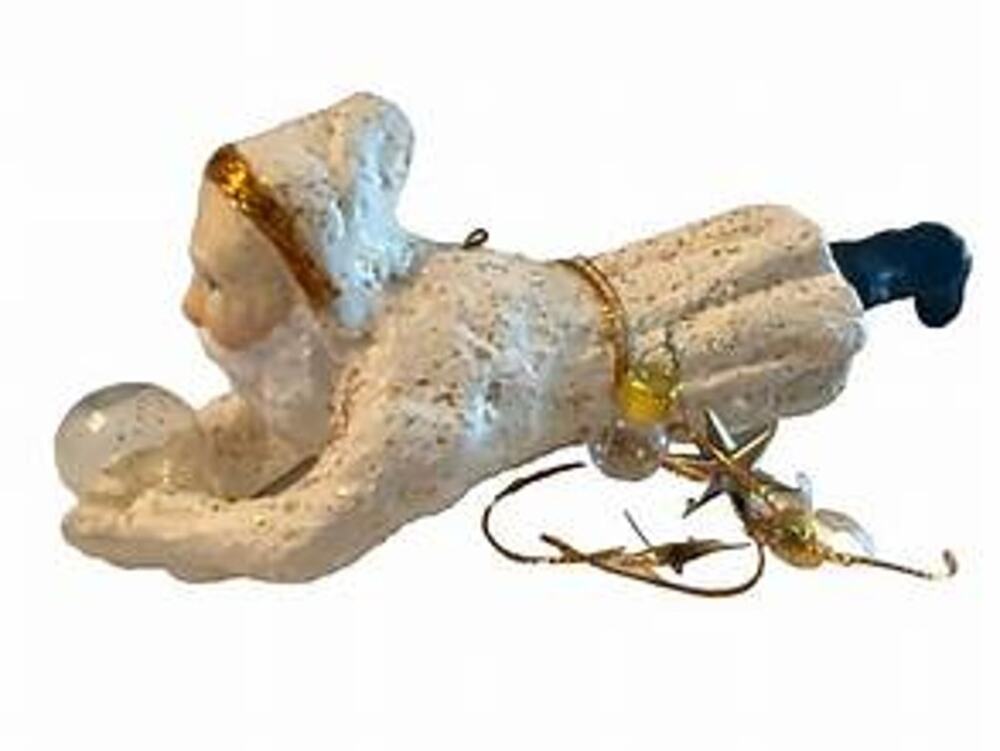 DEPARTMENT 56 Father Frost NIP Vintage Hanging Ornament Belsnickle Santa Bulb